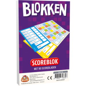 Scoreblokken Blokken White Goblin Games Dobbelspel
