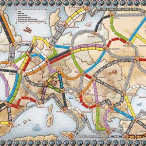 Ticket to Ride Onderdelen Bord Europa Bordspel