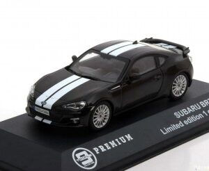 Subaru BRZ 2014 Zwart met Witte Lijnen