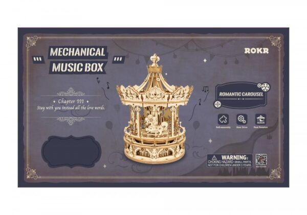 Robotime Romantic Carousel AMK62 - Afbeelding 2