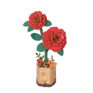 Robotime Red Camellia Rode Camelia TW031