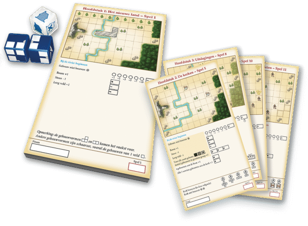 My City Roll & Write Dobbelspel 999 Games - Afbeelding 4