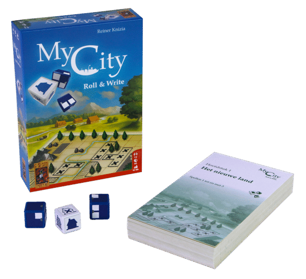 My City Roll & Write Dobbelspel 999 Games - Afbeelding 2