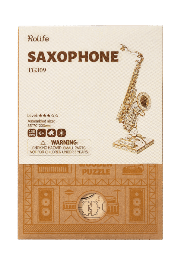 Robotime Saxophone TG309 - Afbeelding 3
