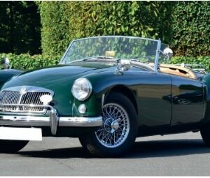 MGA 1955 British Racing Groen