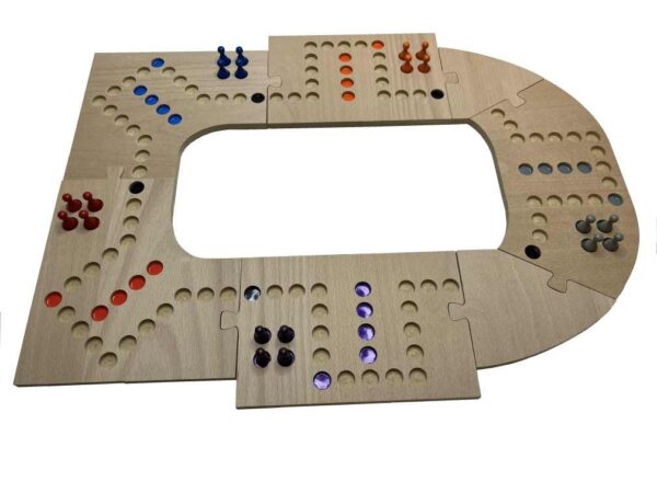Tokkenspel Puzzel Aanvulset 5 Naar 7 Personen Bordspel - Afbeelding 2