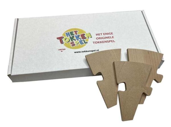 Tokkenspel Puzzel Aanvulset 3 Personen Bordspel - Afbeelding 2