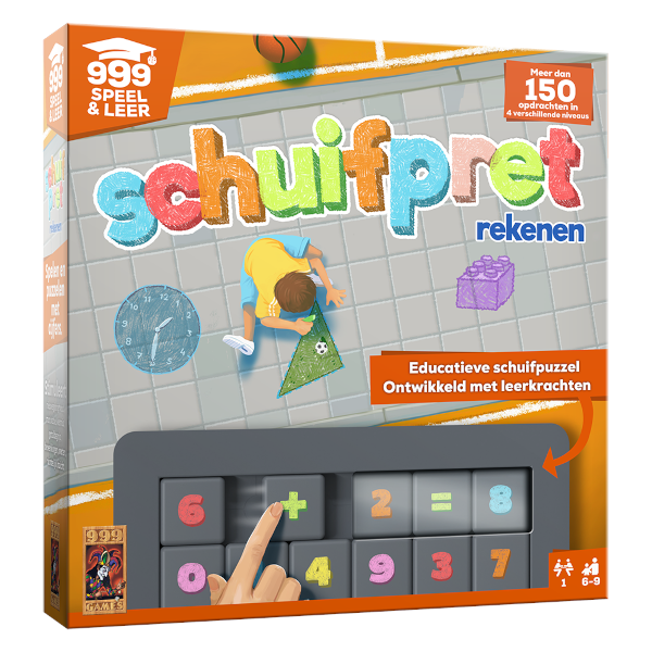 Schuifpret Rekenen 999 Games Educatief Bordspel