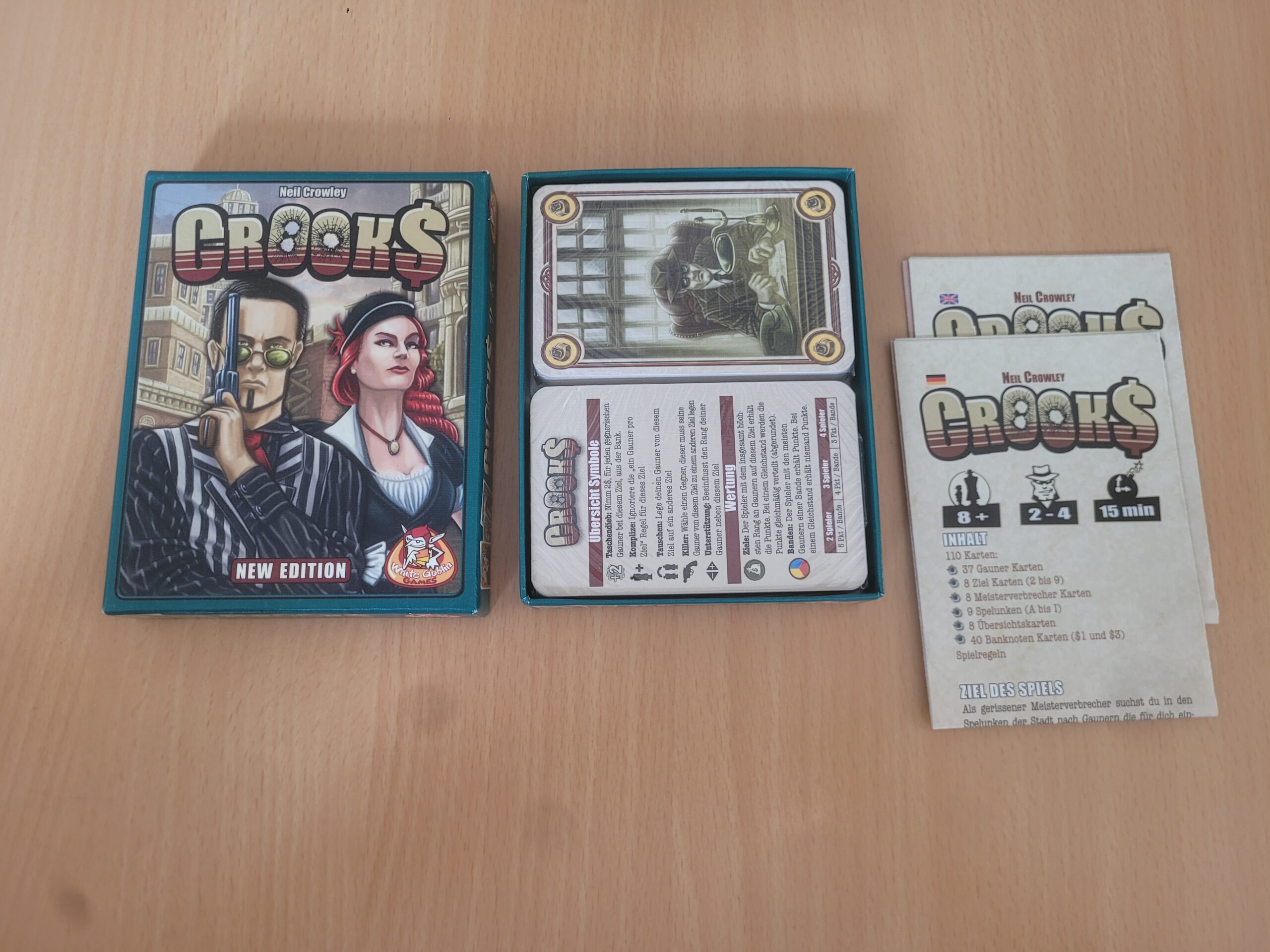 Crooks Kaartspel White Goblin Games Kaartspel 2de Kansje - Afbeelding 3