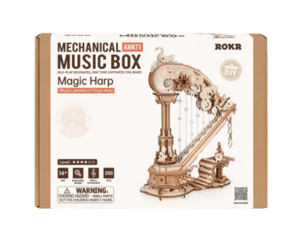 Robotime Magic Harp AMK71 - Afbeelding 2