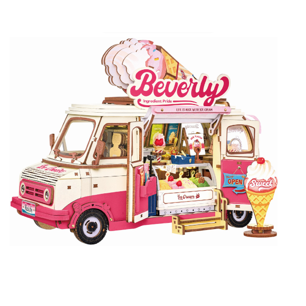 Robotime Beverly's Ice Cream Truck TGS06