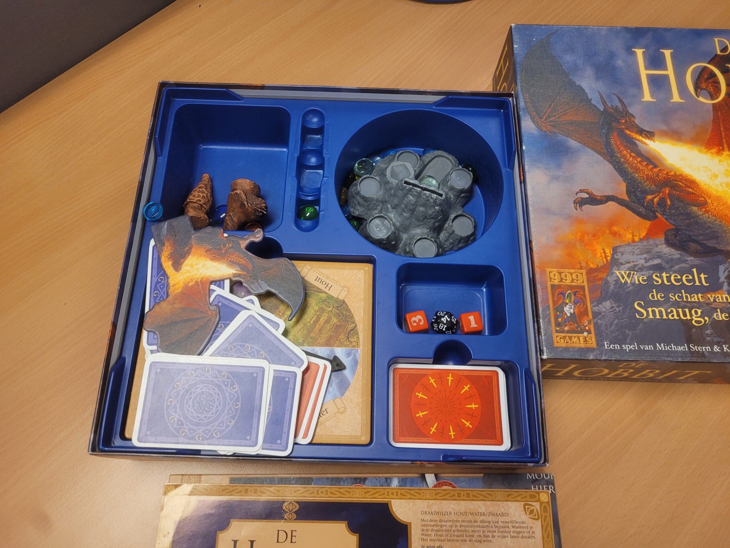 De Hobbit Wie steelt de schat van smaug de Draak 999 Games Bordspel Tweede Kansje - Afbeelding 3