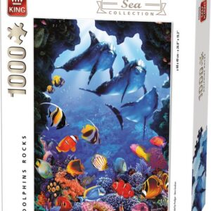 King Dolphins Rocks Puzzel