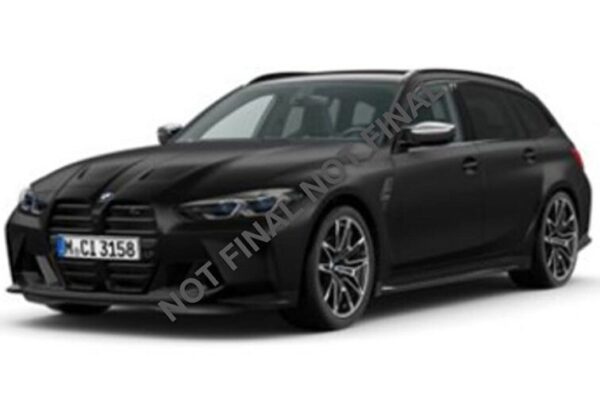 BMW M3 Touring (G81) 2025 Zwart