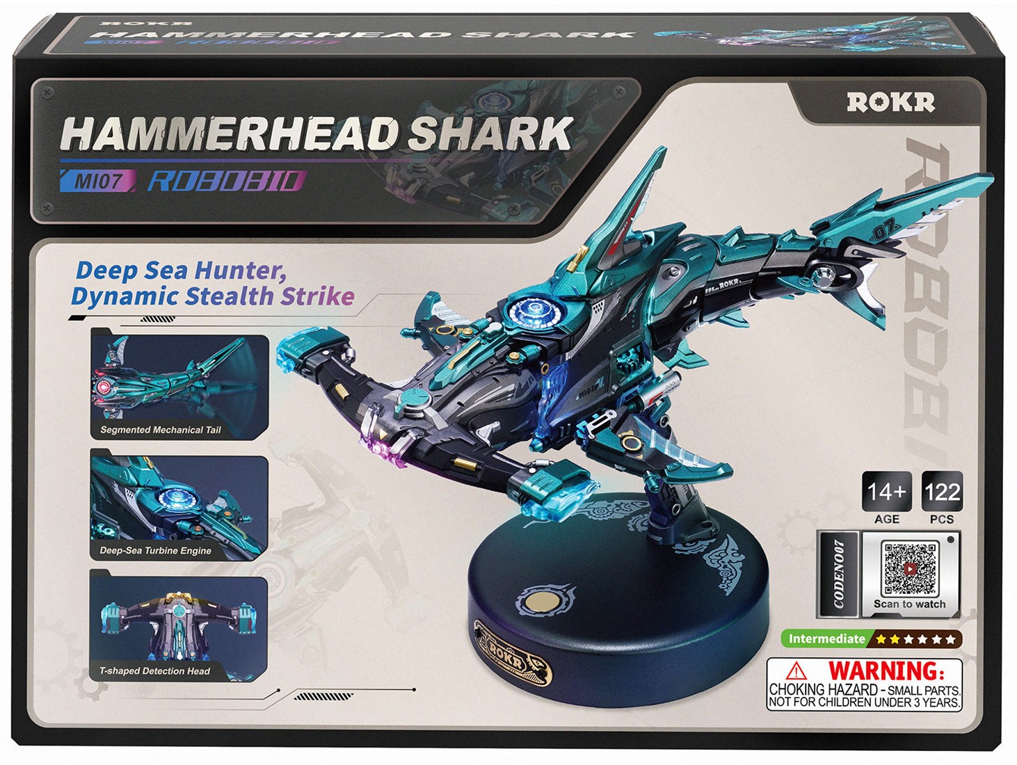 Robotime Hammerhead Shark
