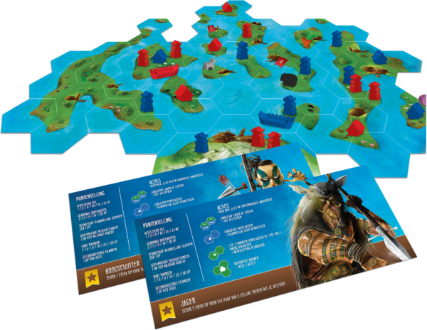 Ontdekkers van de Noordzee Bordspel White Goblin Games - Afbeelding 2