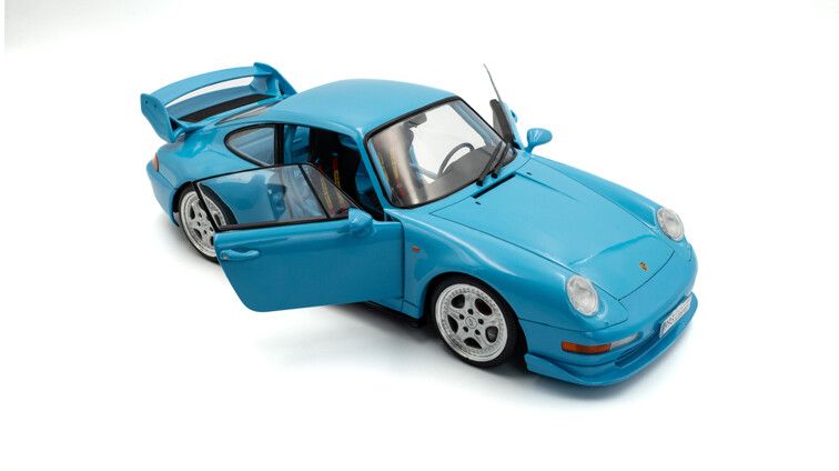 Porsche 911 (993) Clubsport 1997 Blauw - Afbeelding 3