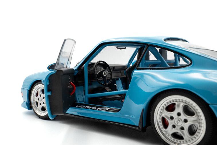 Porsche 911 (993) Clubsport 1997 Blauw - Afbeelding 4
