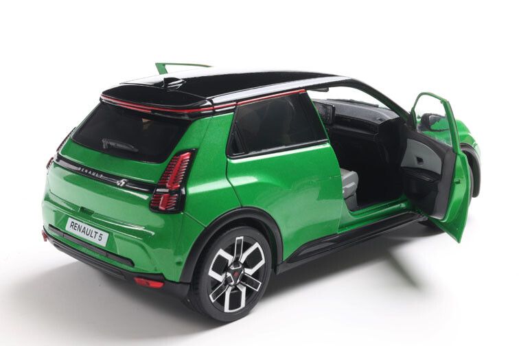 Renault 5 E-Tech 2024 Groen