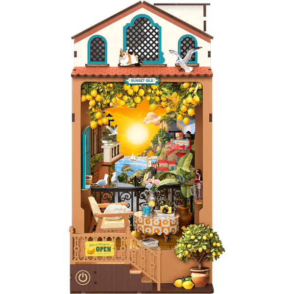 Robotime Book Nook Sunset Isle TGB18