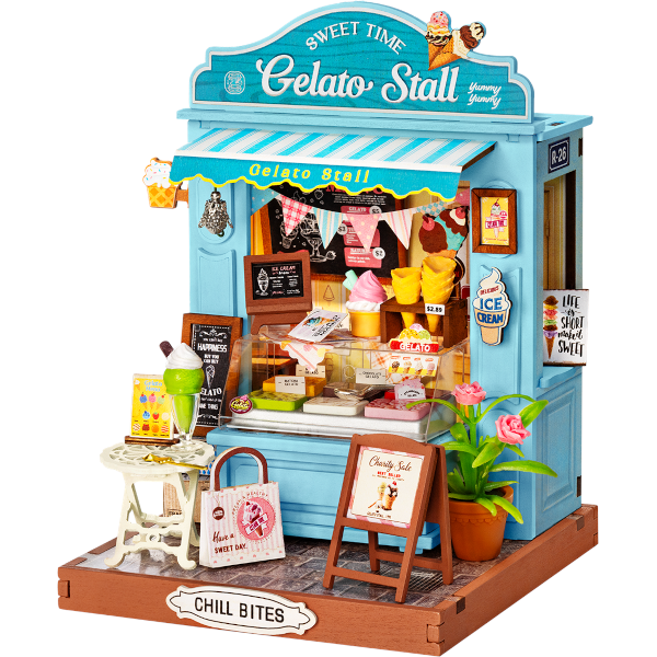 Robotime Gelato Stall