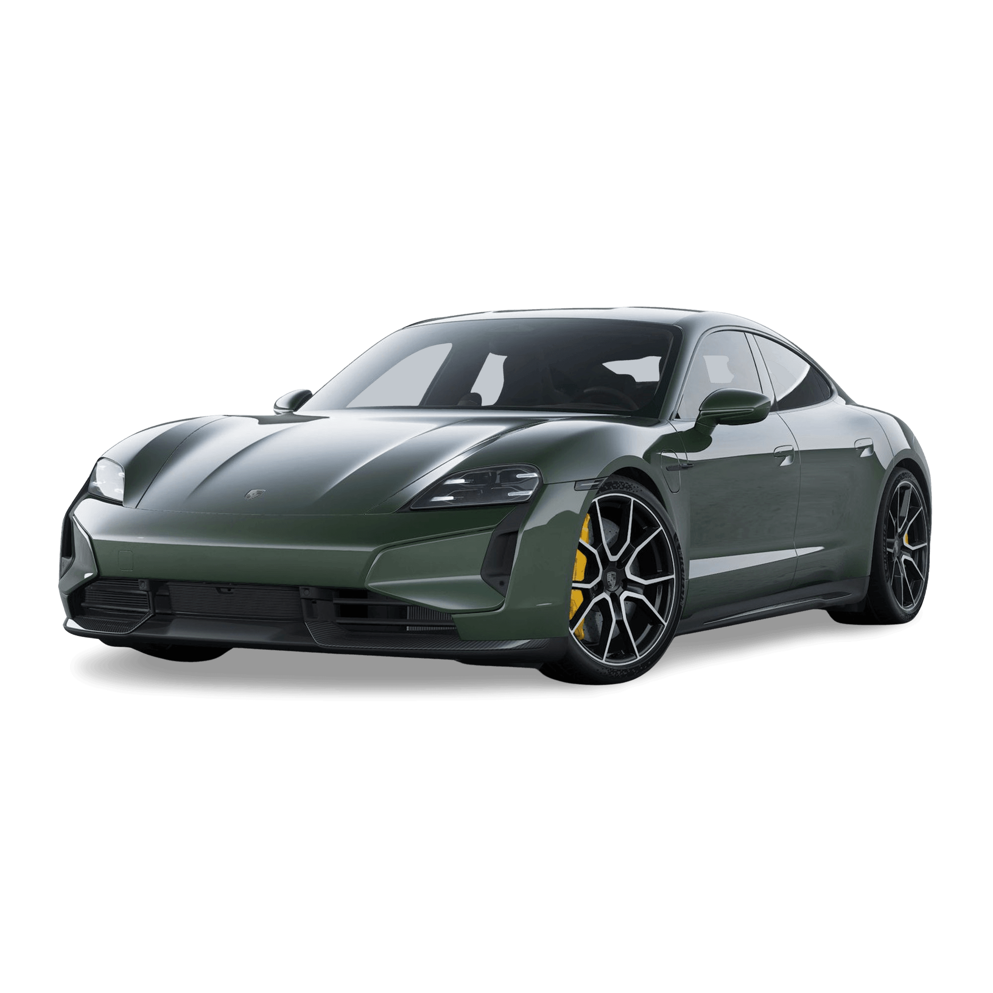 Porsche Taycan Turbo S 2024 Oak Groen Neo