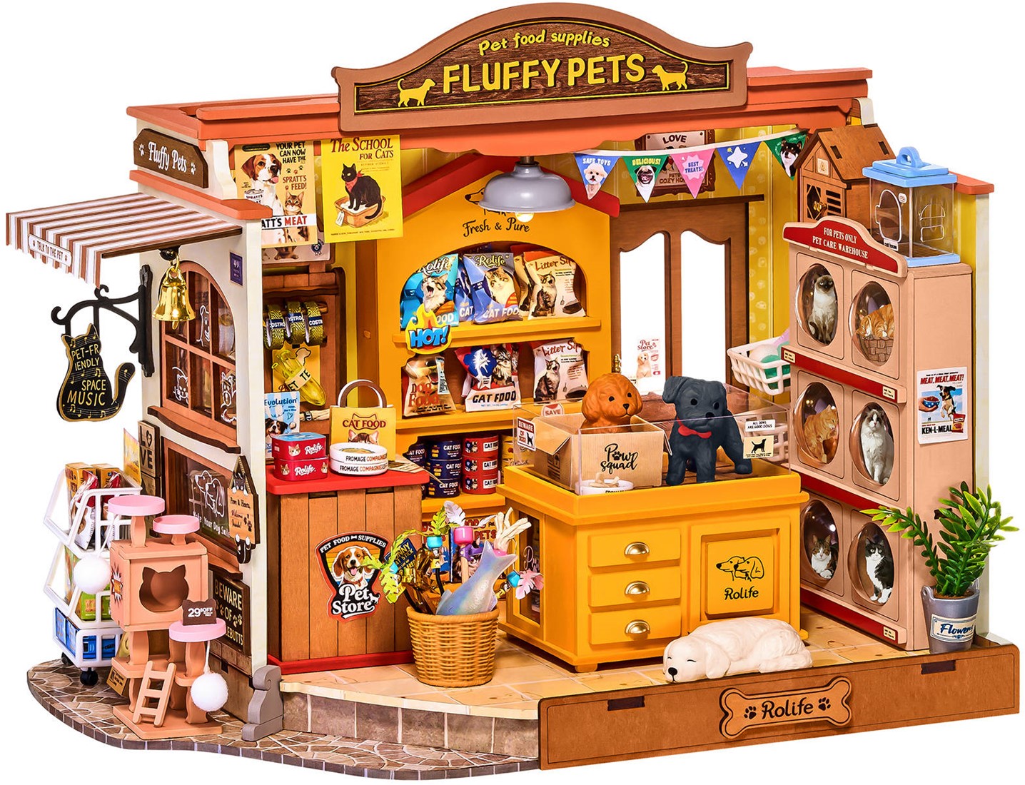 Robotime Fluffy Friends Hub DG185