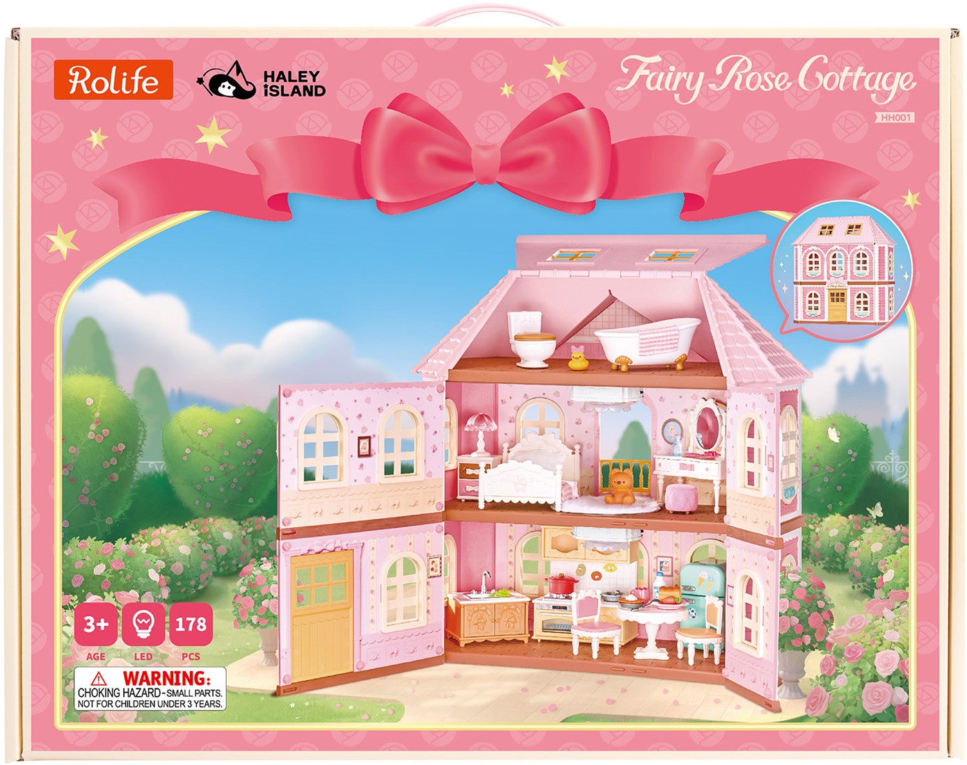 Robotime Fairy Rose Cottage HH001