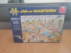 Jan van Haasteren 1500 Stukjes Taarten Toernooi Puzzel Tweede Kansje
