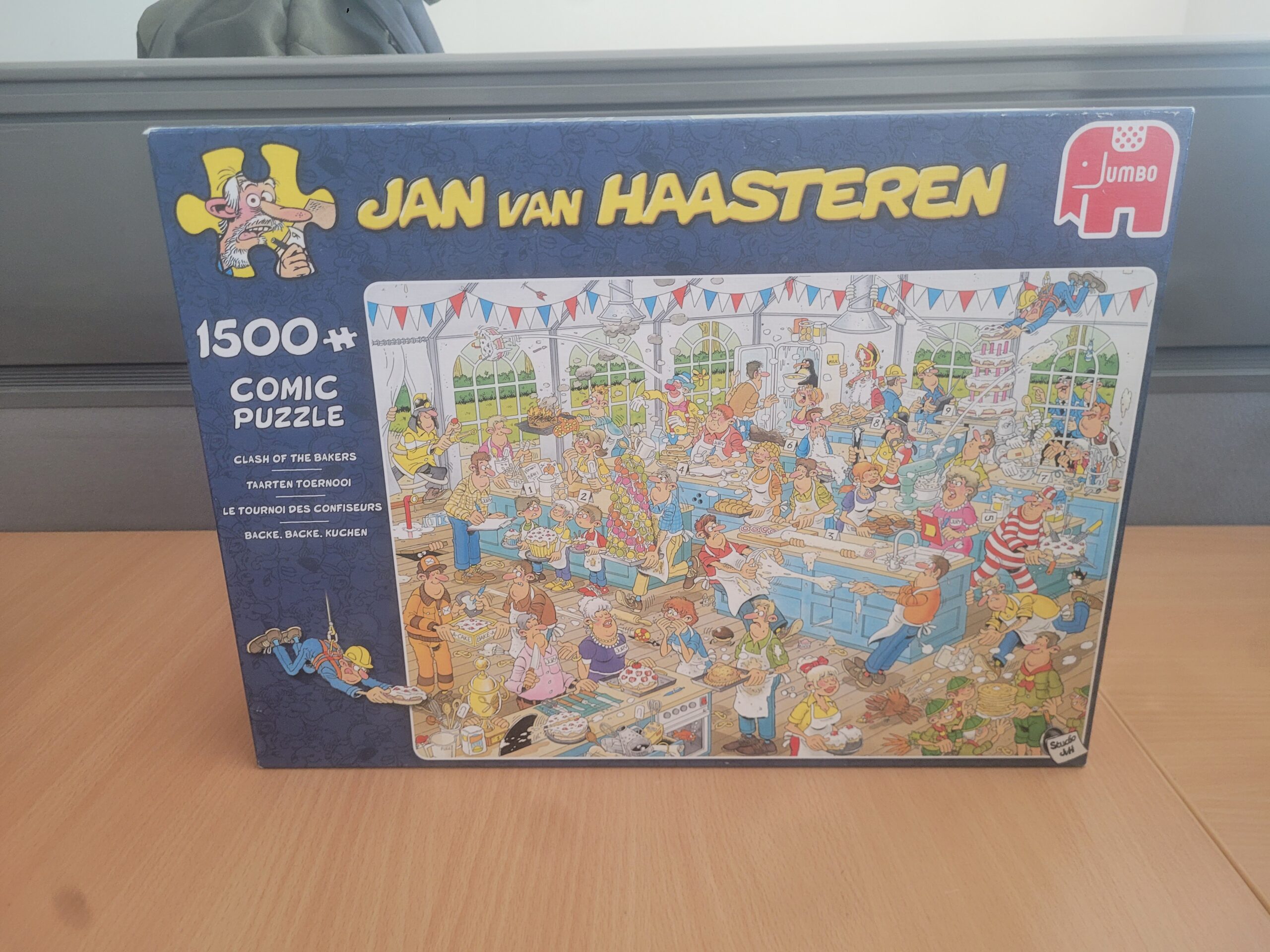 Jan van Haasteren 1500 Stukjes Taarten Toernooi Puzzel Tweede Kansje