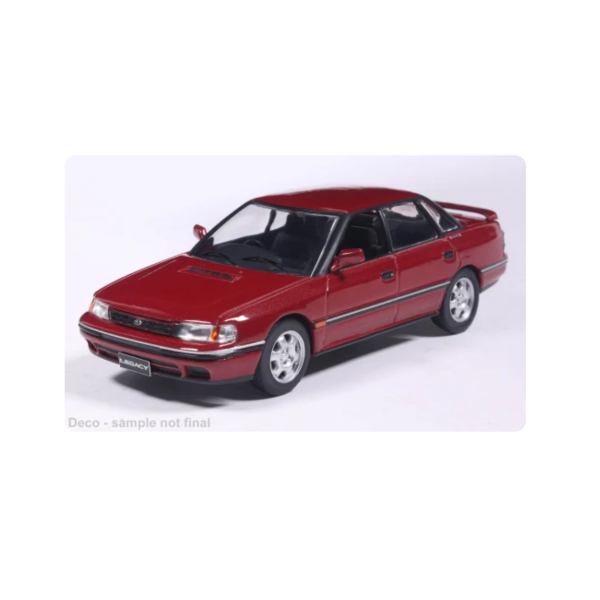 Subaru Legacy RS 1989 Donker Rood