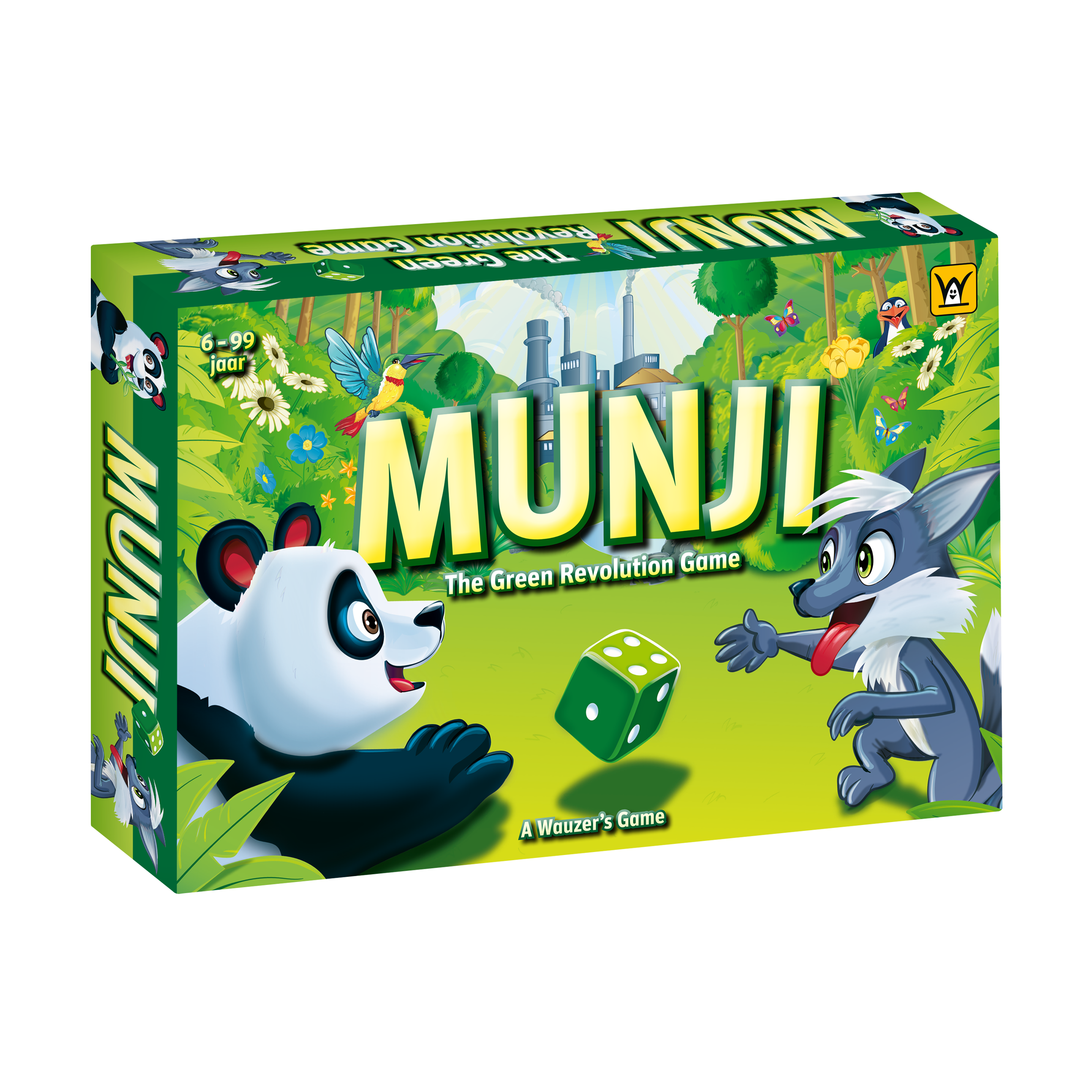 MUNJI Bordspel A Wauzer`s Game