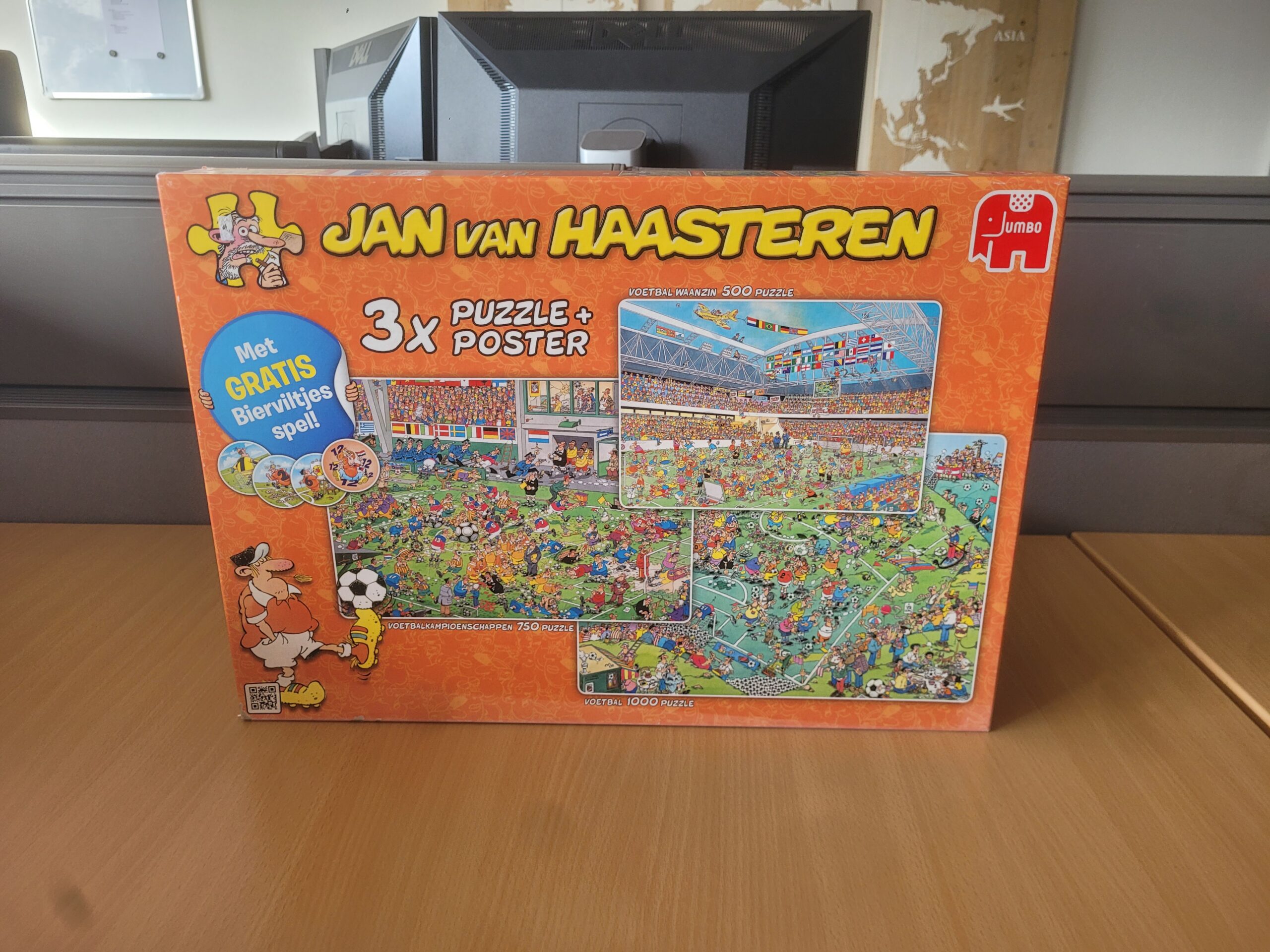 Jan van Haasteren 3x Puzzels Voetbalkampioenschappen Puzzel Tweede Kansje